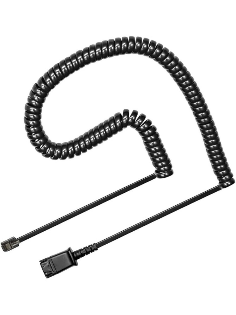 U10P Adapter Cable Compatible with Any Plantronics or Truvoice QD Headset